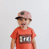 Vibe Check Five Panel Hat Red/Natural