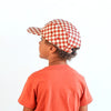 Vibe Check Five Panel Hat Red/Natural