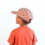 Vibe Check Five Panel Hat Red/Natural