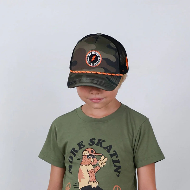 Woodland Camo Hat