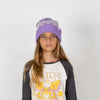 Check It Beanie Lilac/Cream