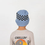 Check It Beanie Black/Ocean