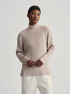 Mayfair Mock Neck Knit Cement