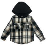 Woodsman Flannel Black/Sand