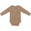 Bamboo Snap Long Sleeve Ribbed Bodysuit