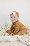 Gingerbread Bamboo Onesie