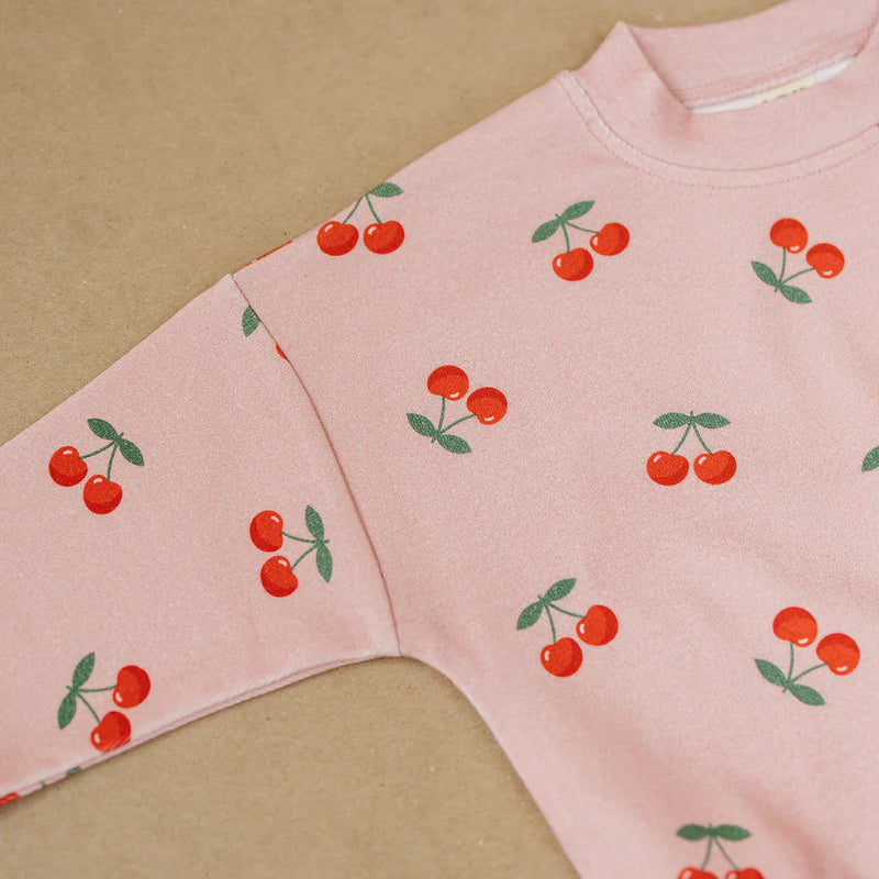Blush & Cherry Jogger Set