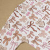 Mocha Bows Jogger Set