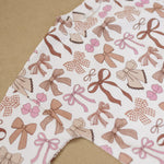 Mocha Bows Jogger Set