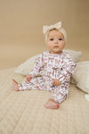 Mocha Bows Jogger Set