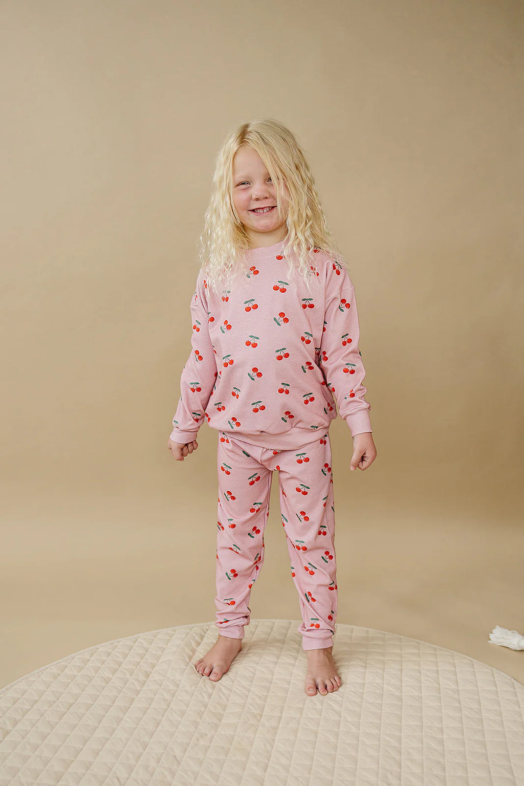 Blush & Cherry Jogger Set