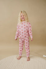 Blush & Cherry Jogger Set