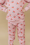 Blush & Cherry Jogger Set