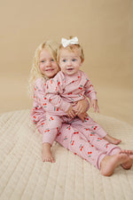 Blush & Cherry Jogger Set