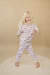 Mocha Bows Jogger Set