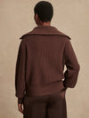 Enrico Knit Jacket Coffee Bean