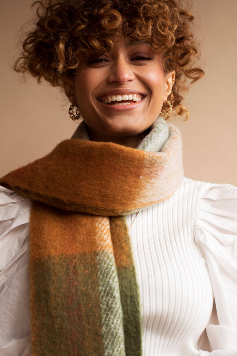 The Stockholm Scarf Mossy Spring