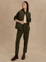 Audrea Reversible Gilet Sandshell/ Forest Night