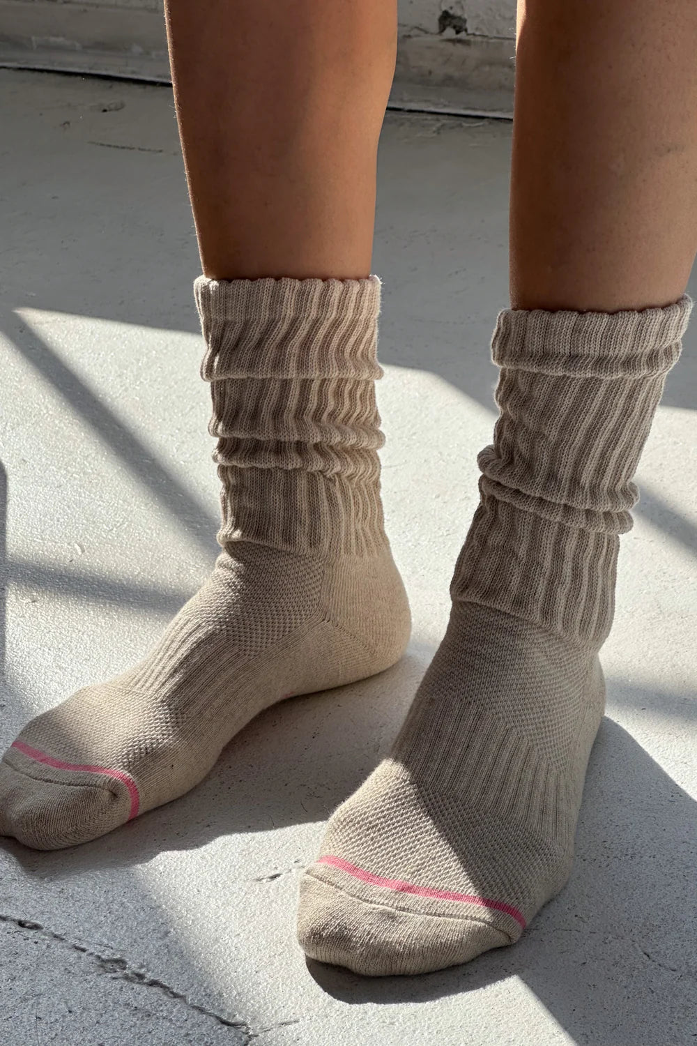 Ballet Socks Oatmeal