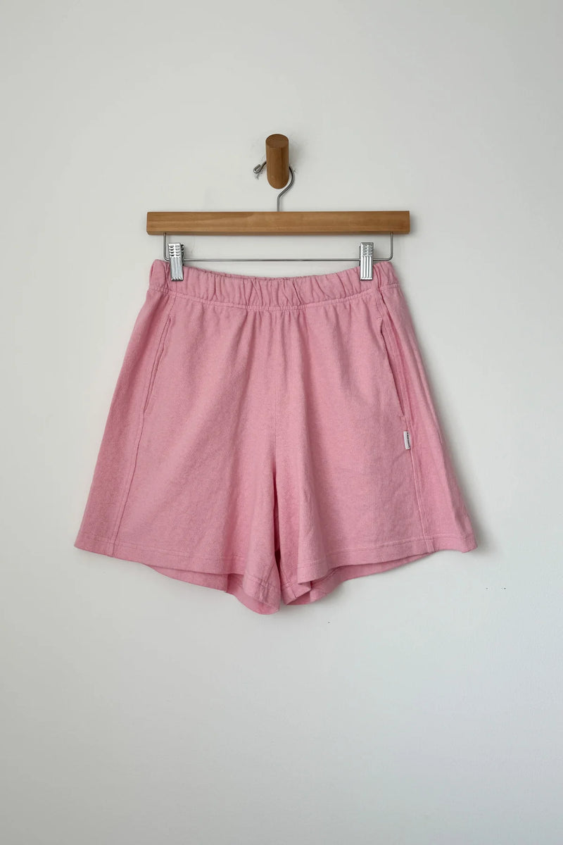 Flared Basketball Shorts Pink