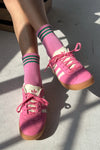 Girlfriend Socks Rose Pink