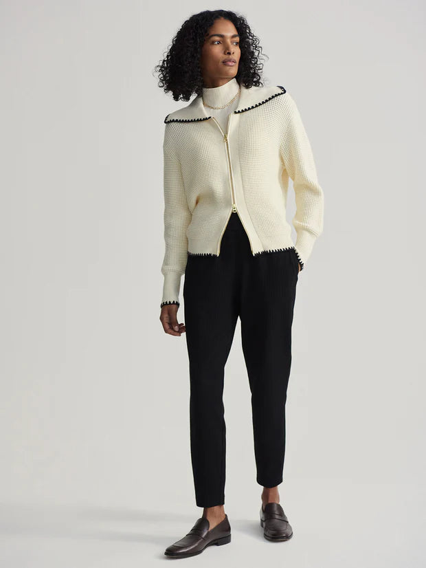 Sibley Soft Knit Jacket Egret