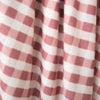 Berry Gingham Bamboo Swaddle