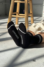 Boyfriend Socks Noir
