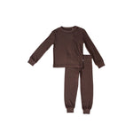 Cowboy Coffee Ribbed Bamboo Two Piece Set