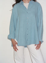 Cecile Oversized Linen Shirt