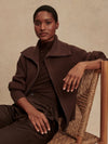 Enrico Knit Jacket Coffee Bean