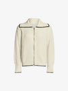 Sibley Soft Knit Jacket Egret