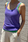 Organic Cotton Dana Cami Lavender