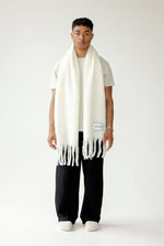 The Stockholm Scarf Polar White