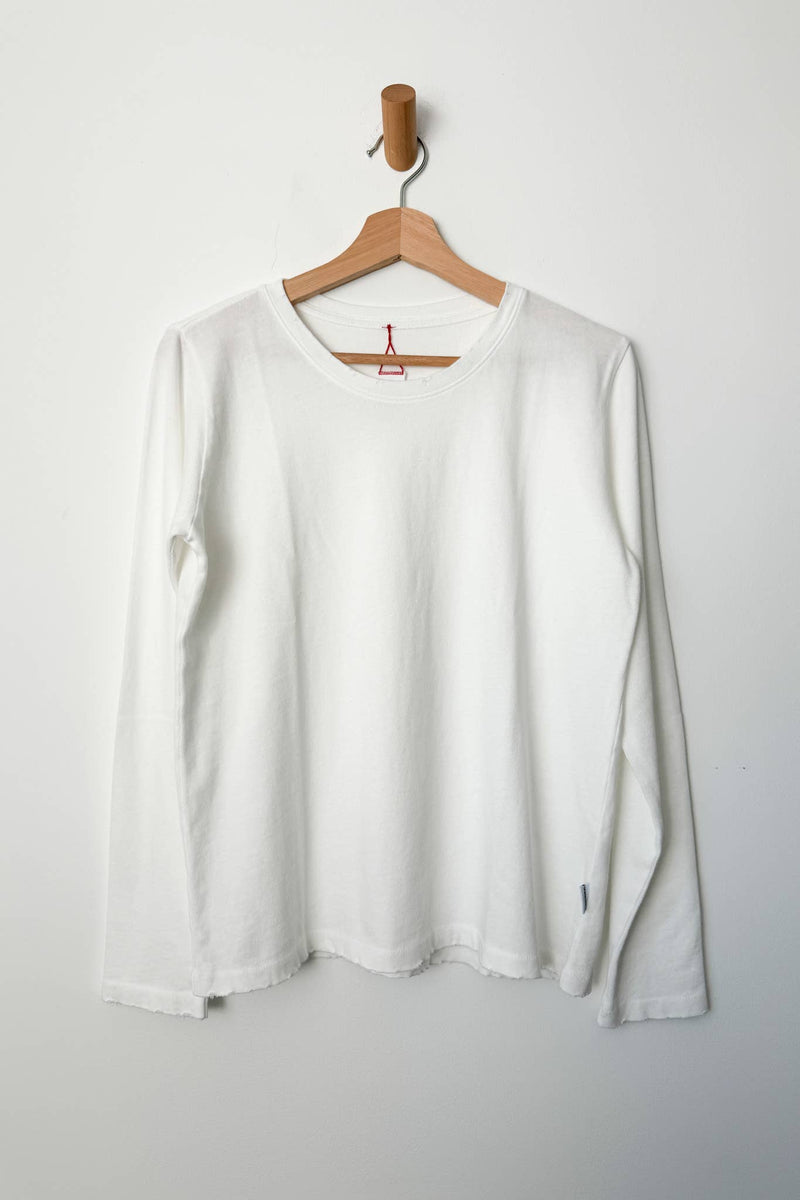 Everyday Long Sleeve Tee Vintage White