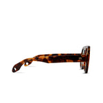 Jane in Brown Tortoise Green Lens
