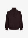 Hawley Half-Zip Sweat Coffee Bean