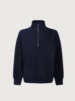 Hawley Half-Zip Sweat Navy