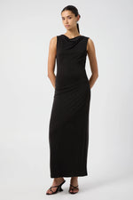 Interweave Backless Maxi Dress