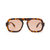 Jane in Brown Tortoise Maroon Lens