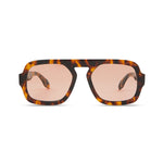 Jane in Brown Tortoise Maroon Lens