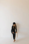 Bamboo Two Piece Pajamas Midnight Lightning Bolt