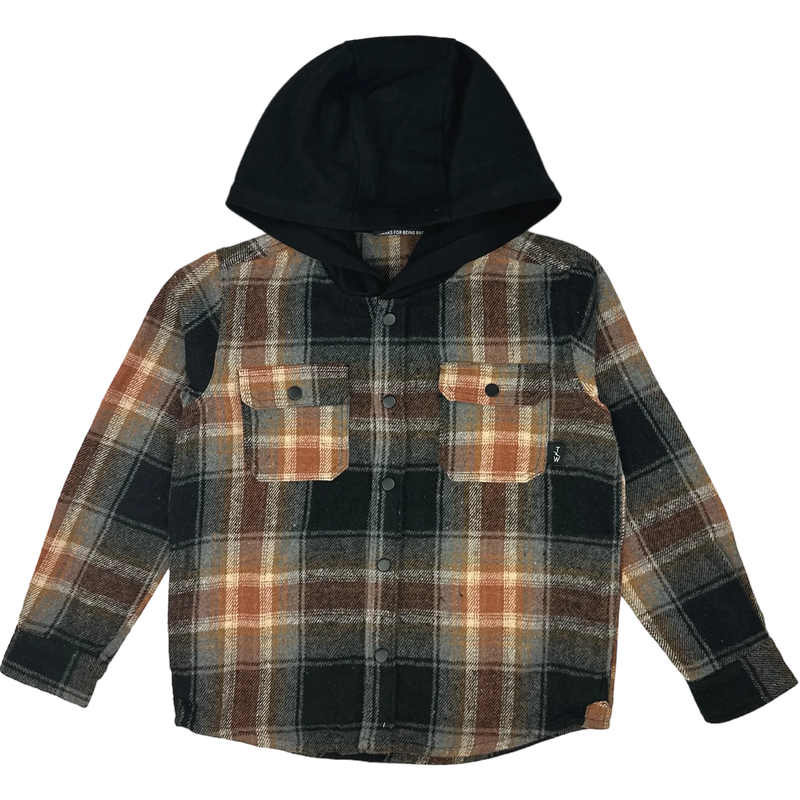 Lone Pine Hooded Flannel