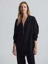 Masie Longline Sweat Black