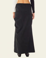 Orion Ruched Midi Skirt