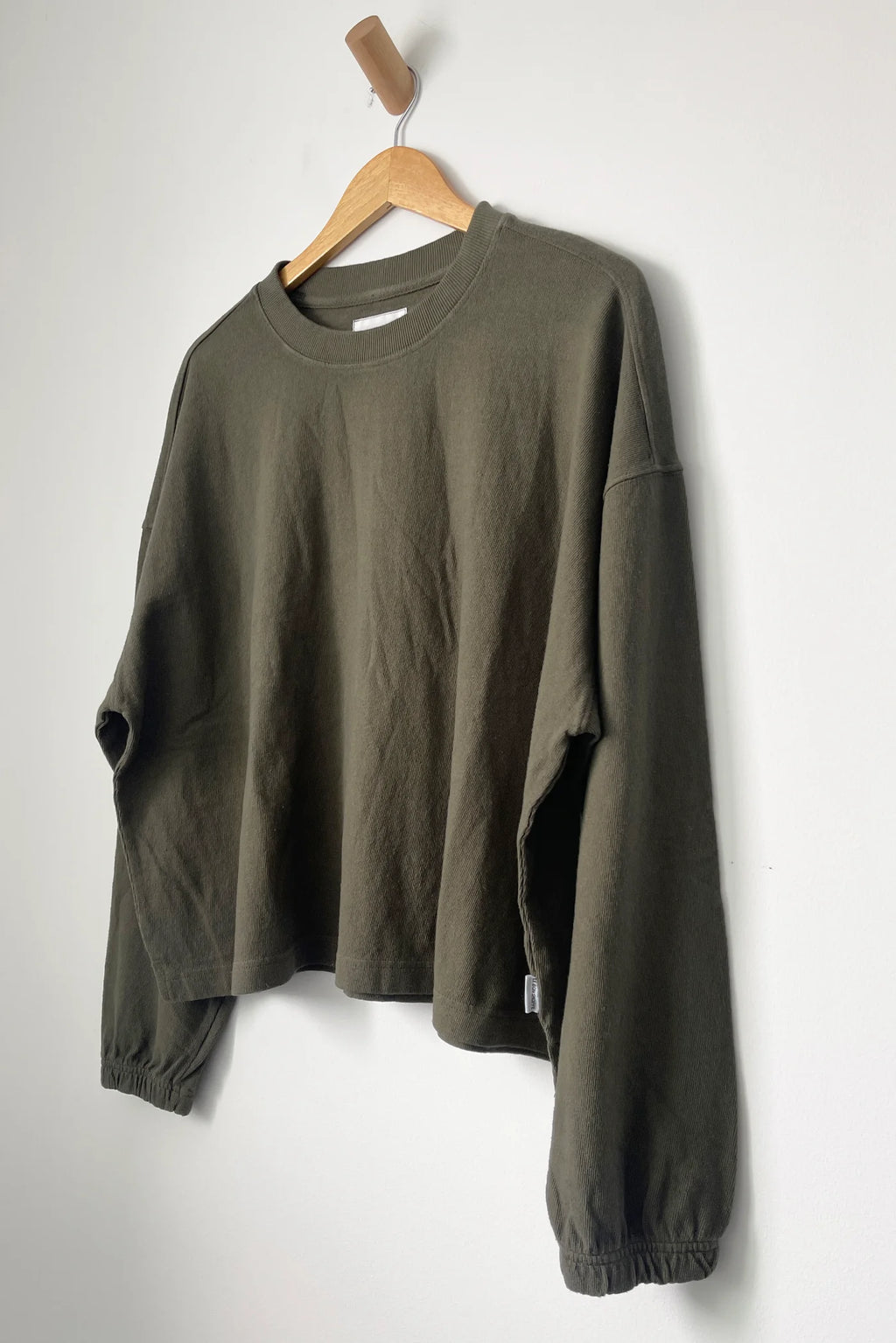 Naturelle L/S Top Olive