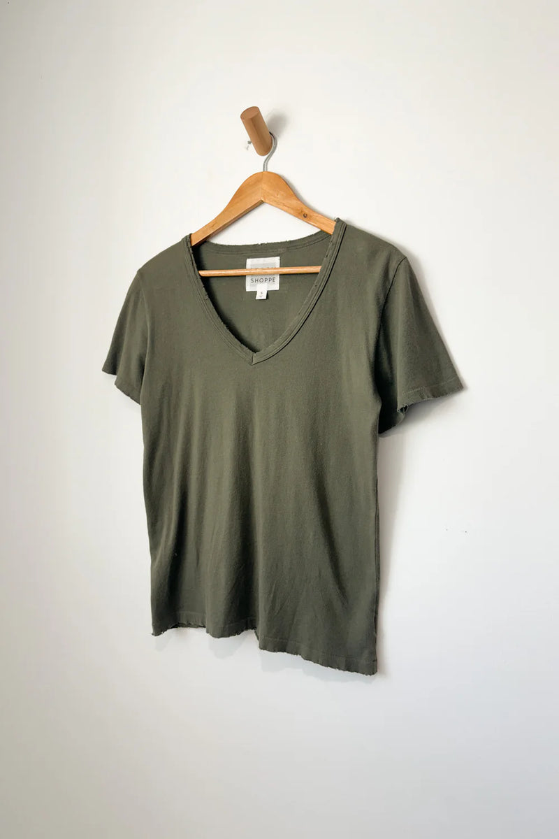 Organic Cotton La Vie Tee Olive