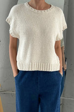 Pierre Cotton Sweater Top Naturel