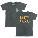 Party Animal Tee Mineral Black