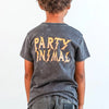 Party Animal Tee Mineral Black
